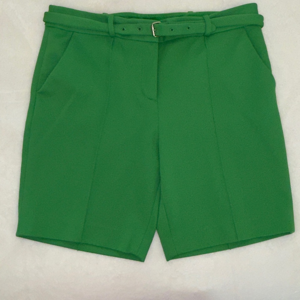 Diane Von Furstenberg Vibrant Green Women's Bermudas
